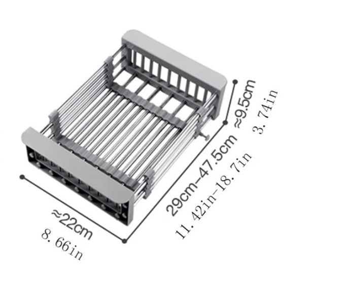 Разтегателна Kошница за Кухненски Мивки