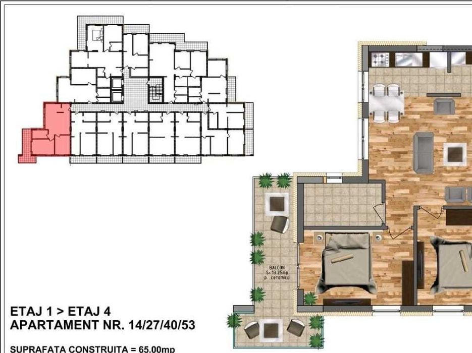 Apartament 3 cam WHITE RESIDENCE 3