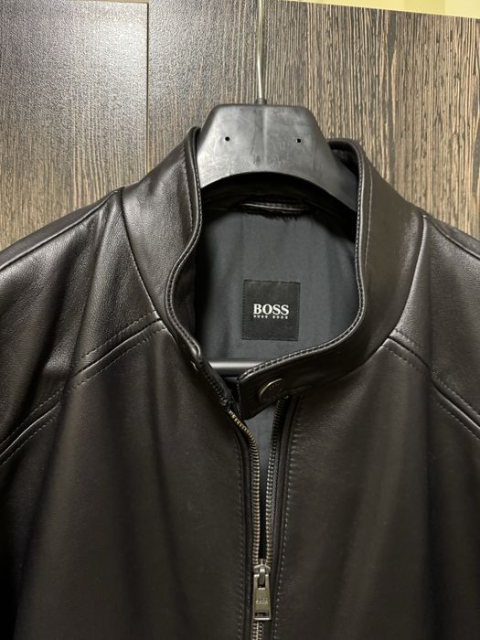 Кожено яке HUGO BOSS