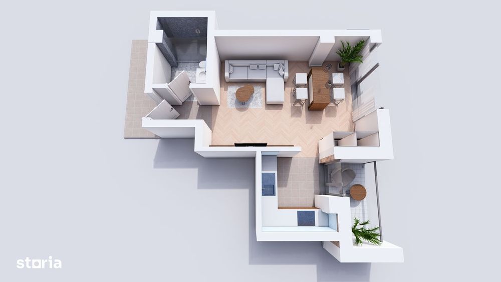 Apartament 38 mp | Direct dezvoltator | 1250 €/mp | TVA inclus