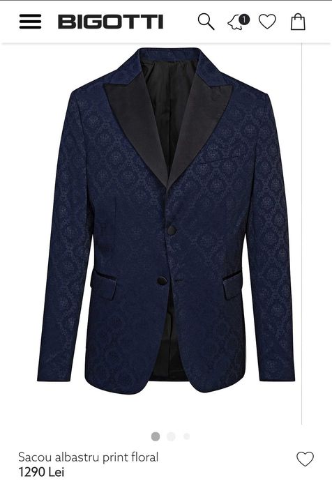 Sacou ceremonie Bigotti