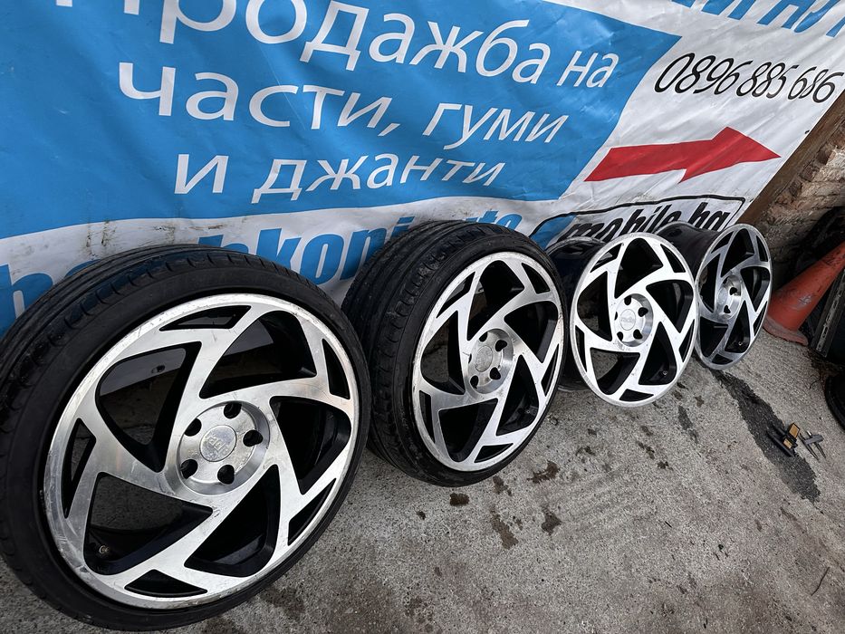 18 5х112 джанти със две гуми