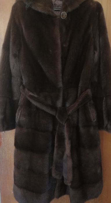 Шуба норковая тёплая