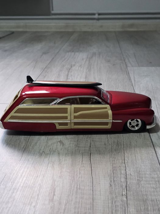 Macheta Macheta 1950 Mercury Custom Woody Wagon 1:18 Hot Wheels