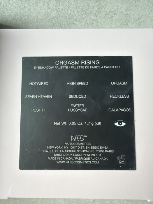 Продам косметику, палетки теней Guerlain и Nars