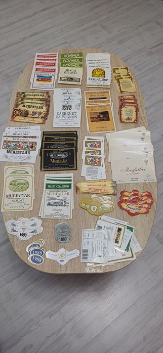 Etichete vin vechi sigla Murfatlar de peste 30 ani