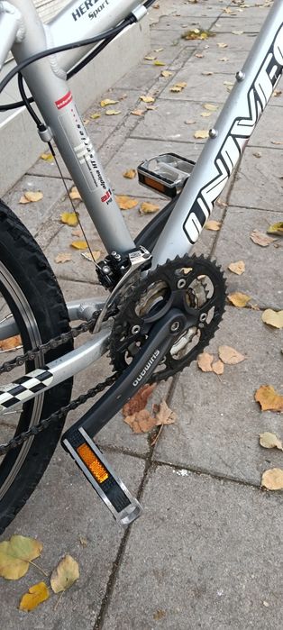 Продавам немски алуминиев велосипед 26 цола,40 см