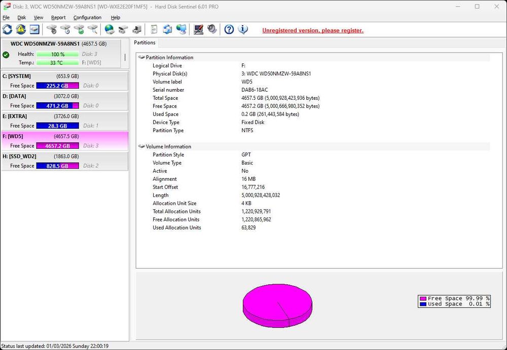 WD_BLACK 5TB P10 Game Drive 5TB Външен Твърд Диск УСБ Hard USB 3.2