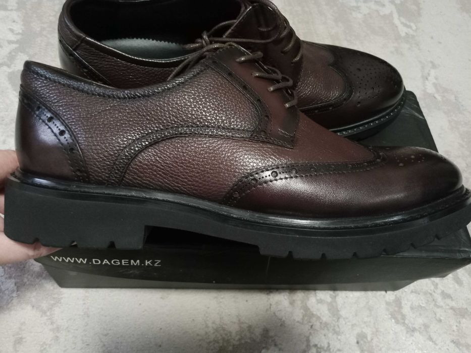Туфли мужские кожаные новые