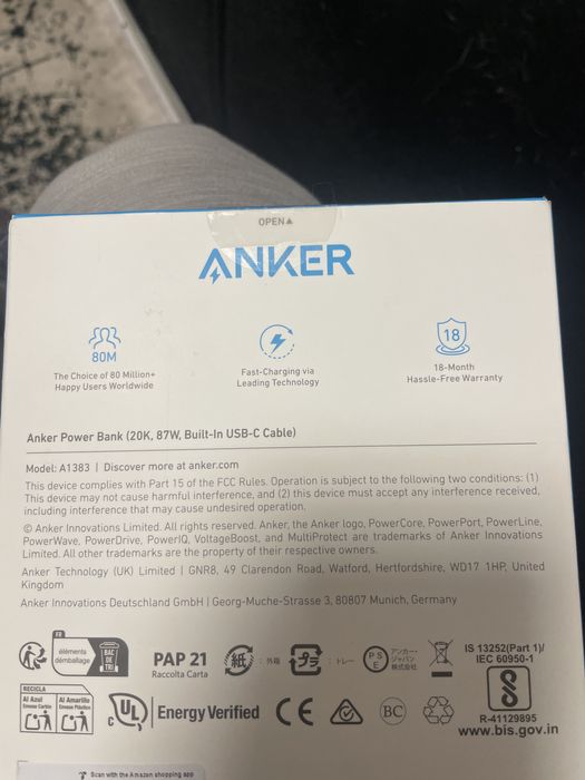 Baterie externa Anker A1383