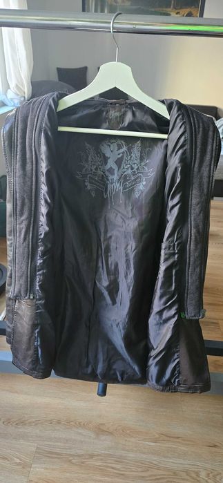 Дамско кожено яке Gipsy – Размер 38 (Slim Fit)