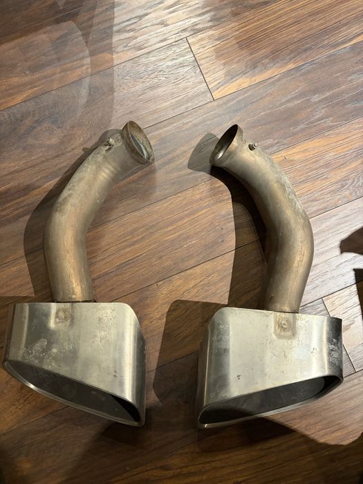 Porsche Cayenne 2015-2018 фейслифт OEM накрайници за ауспух