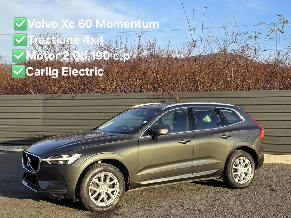VOLVO Xc 60,Tractiune 4x4,BI-Xenon,Int.Piele Carlig Electric Manual.