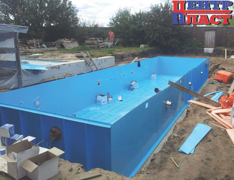 Прямоугольный бассейн 6000х4000х1700
