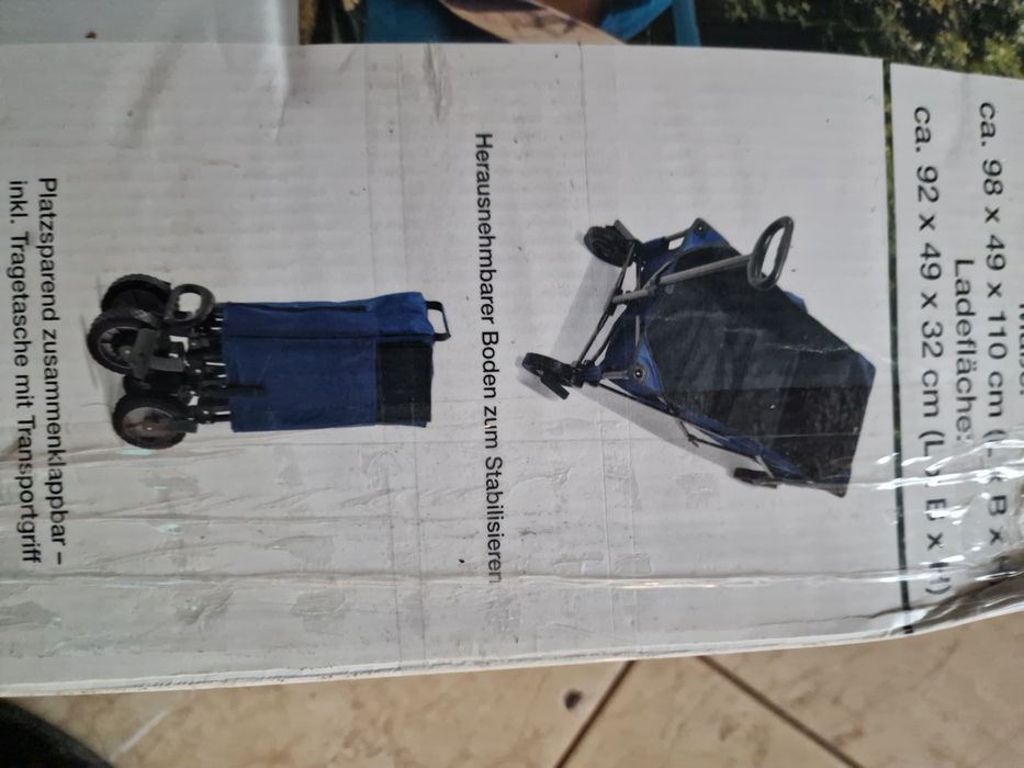 Carucior pliabil multifunctional CRIVIT
