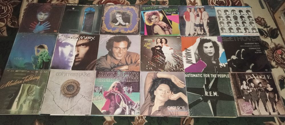 Мировые виниловые пластинки