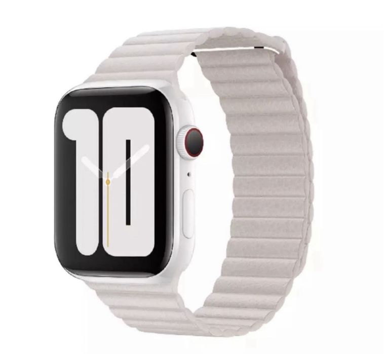 Curea Piele Sintetica Magnetica Incarcator Ceas Apple Watch Iphone 15