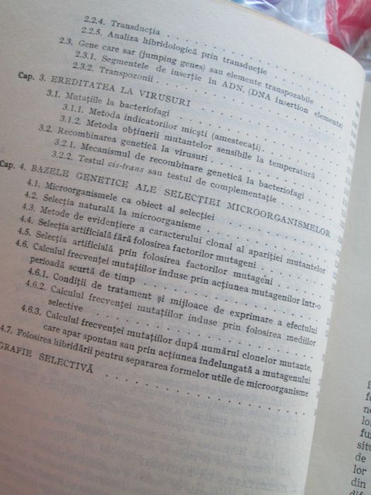 1982 volum Genetica microorganismelor