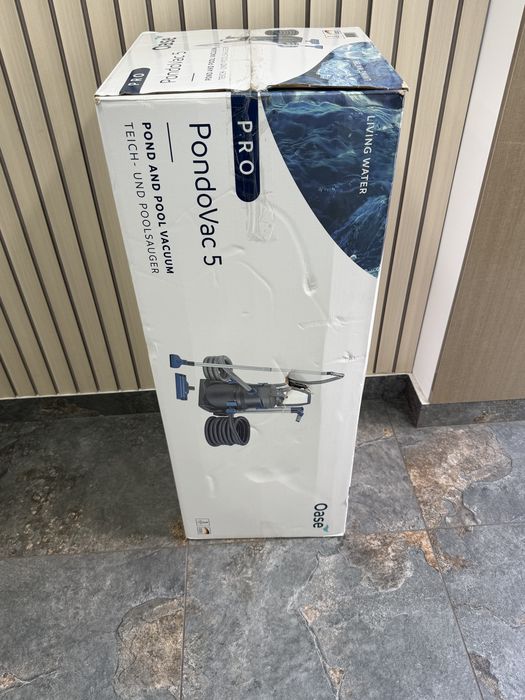 Aspirator Profesional Oase PondoVac 5 PRO pentru Iaz și Piscină Nou în Cutie cu Accesorii Complete