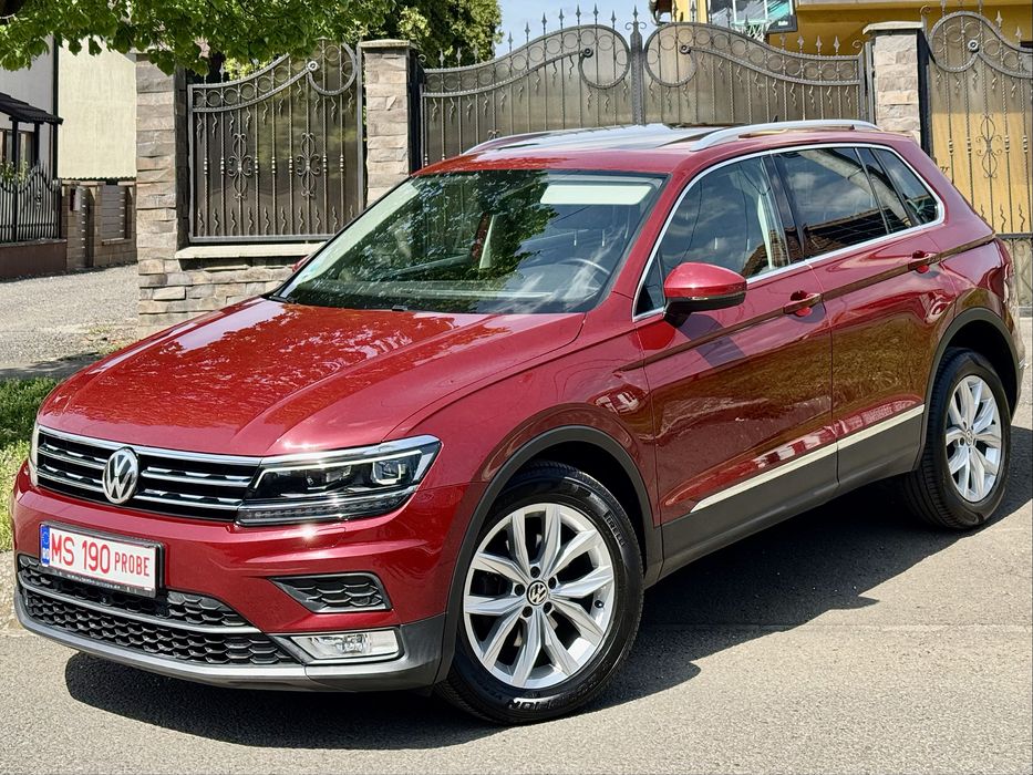 VW Tiguan 2.0 Diesel•4x4 4motion Automat•Garantie•Rar efectuat•matrix•