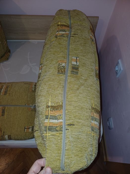 Комплект 5 облегални възглавници за диван с калъфки