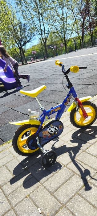 Bicicleta copii-   Dino Bikes - Bicicletă pentru copii 12" 123GL-SIP Pompierul Sam