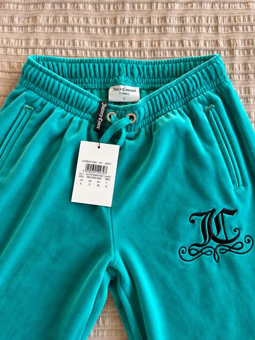 Тюркоазен Juicy Couture велурен панталон