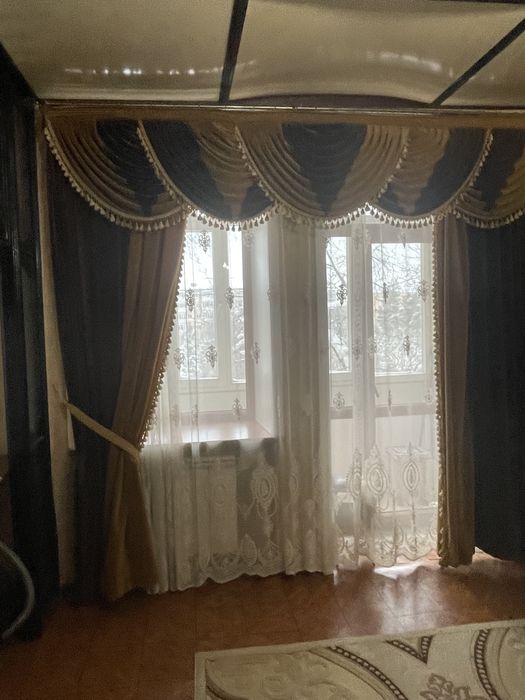 Комплект штор с ламбрекеном