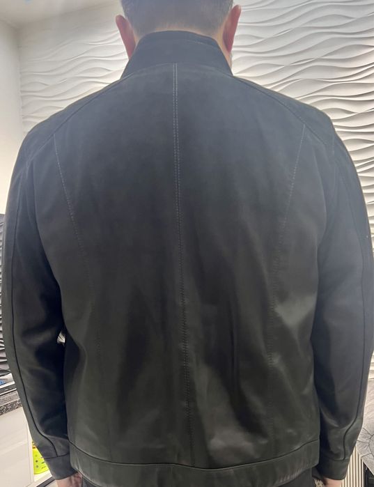 Кожанная куртка мужская