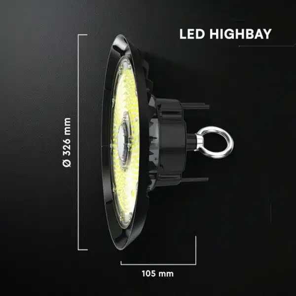 LED 200W Камбана V-tac с CREE диоди 27000lm 6г гаранция Индустриален