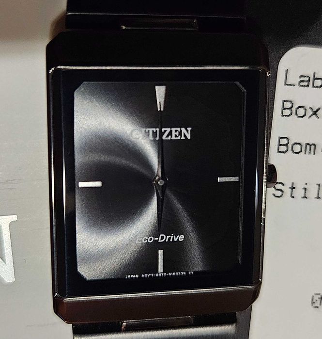 Citizen Stiletto Black Eco-Drive