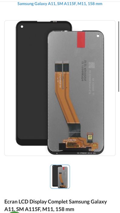 Display Samsung A12 A02S A10 A22 A32 A12 A22 A21S A20e A21S A72 A52