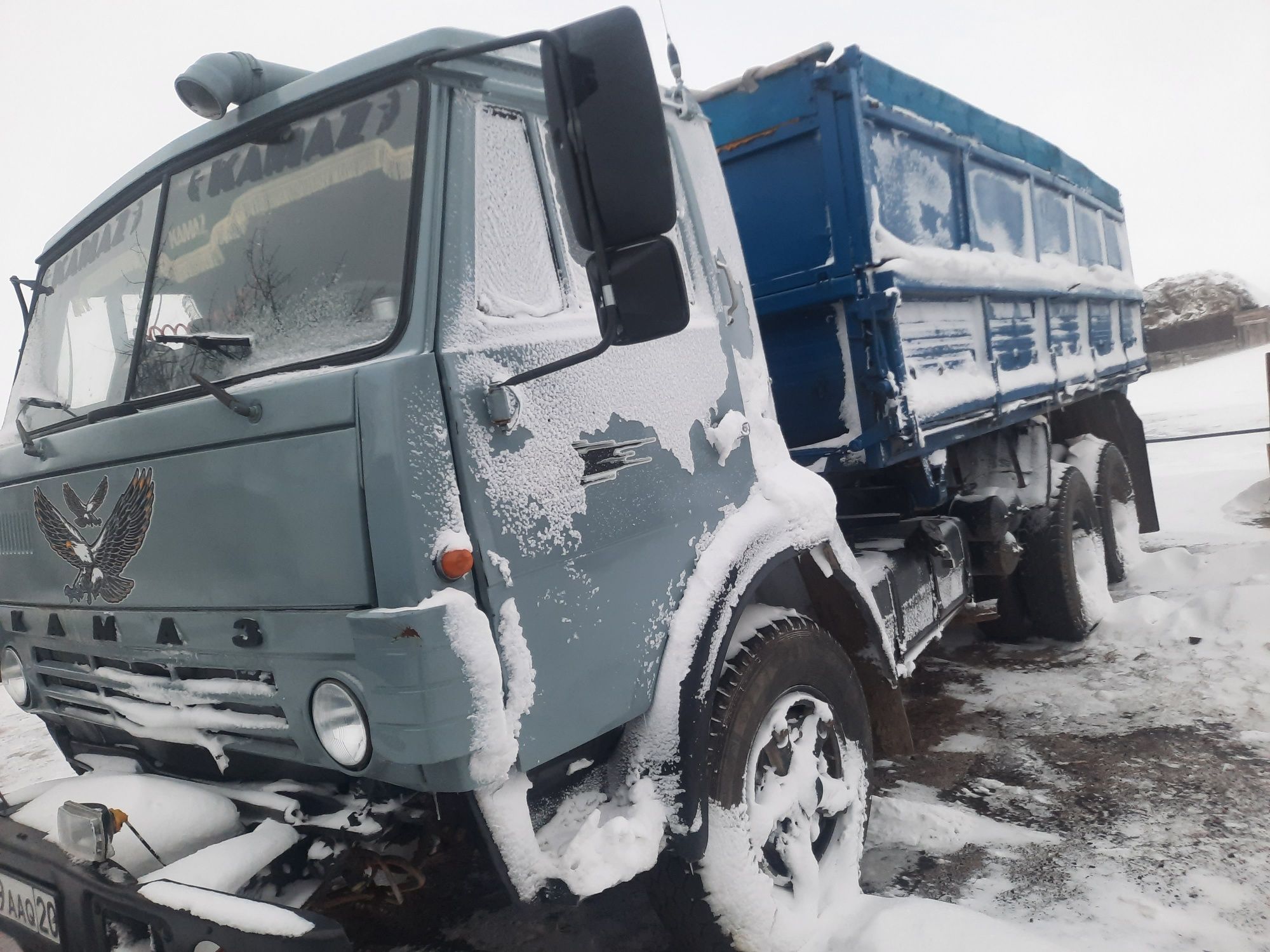 КамАЗ 4510 самосвал с/х вездеход с капремонта, дв ЯМЗ-238, манипулятор.