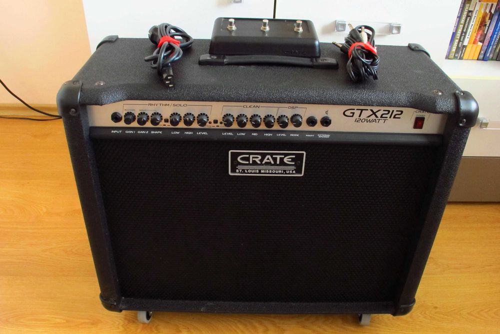 Crate GTX 212 – Мощно 120W американско китарно кубе