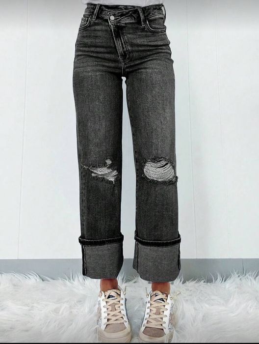 Дамски скъсани дънки