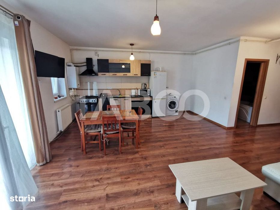 Apartament de inchiriat 59mp 2 camere mobilate utilate Selimbar Sibiu — fotografia 1