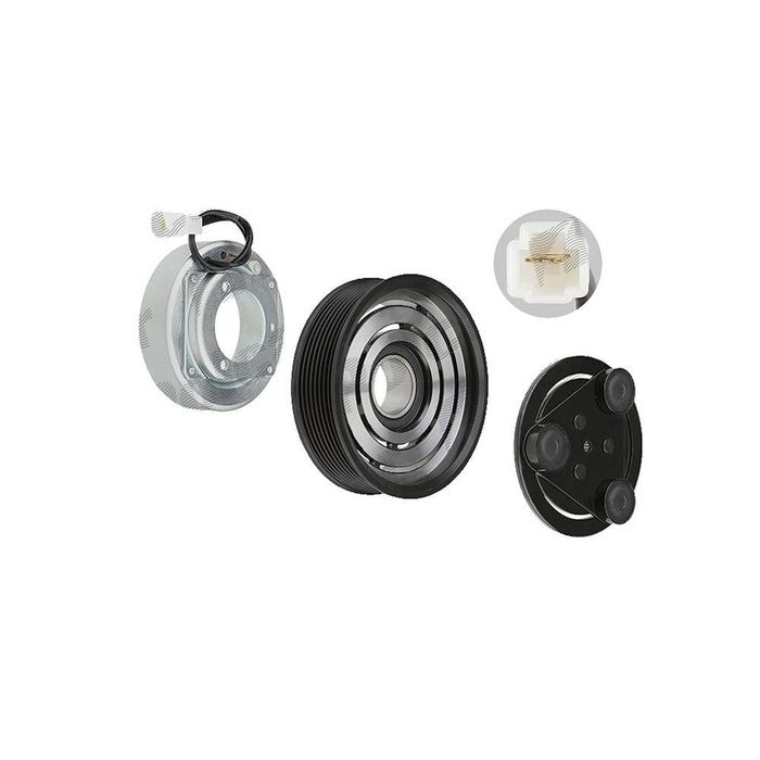 Ambreiaj compresor AC Mazda 3 2009-2013, 6 2007-2012, 2.2 MZR-CD, 2.0 MZ-CD, Diam. Fulie[mm]: 124, tip Pansonic, pt compresor cod: H12, rulment: 32x55x23, OE GDB161450, Th-Series