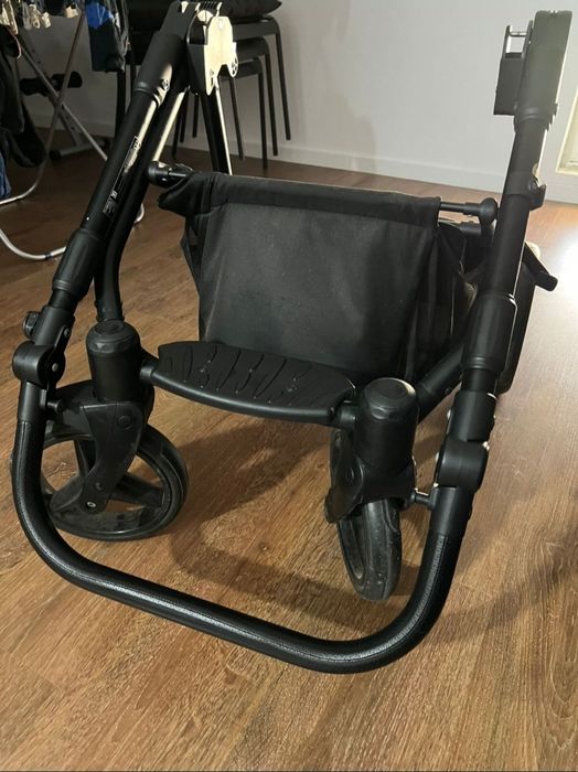 Carucior copii 3 in 1 Reggio Adamex Royal Dark Gray