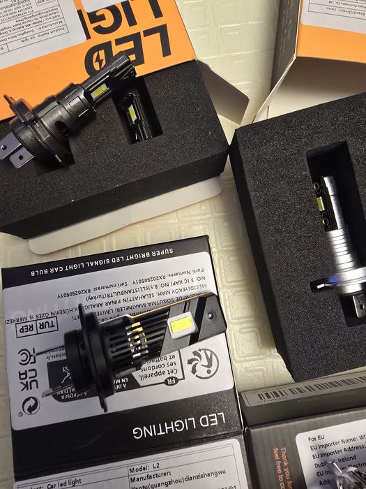Becuri LED leduri H7 30 000 lumeni fara eroare