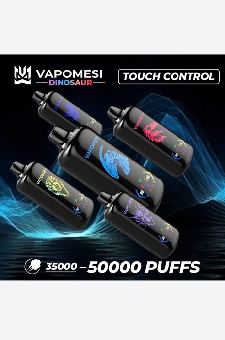 Pachet 3 Vape 50.000 Puffs Reincarcabil Display Mod Turbo