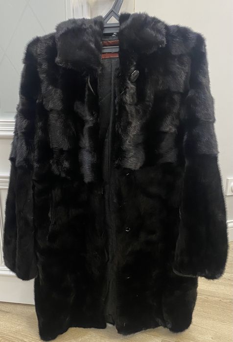 Шуба с капюшоном