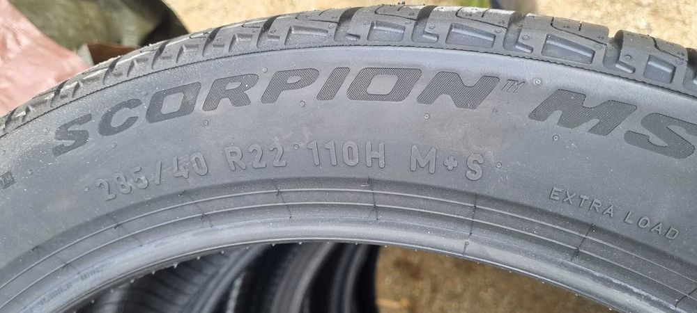 MOE 285/40R22 ELECT PIRELLI SCORPION MS avem si mai late 305/35R22 110H M+S RUN FLAT DOT 2024/2025 vara all season audi q7 q8 tesla urus