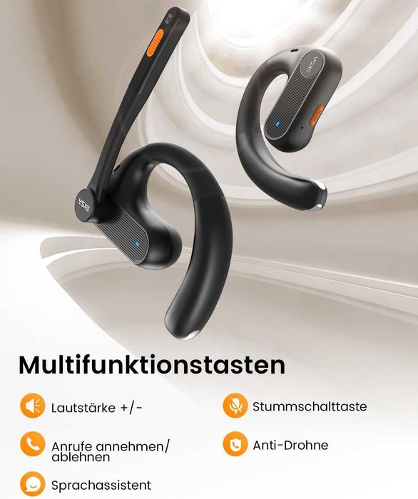 Слушалки EKSA S30 Open Ear Bluetooth с микрофон