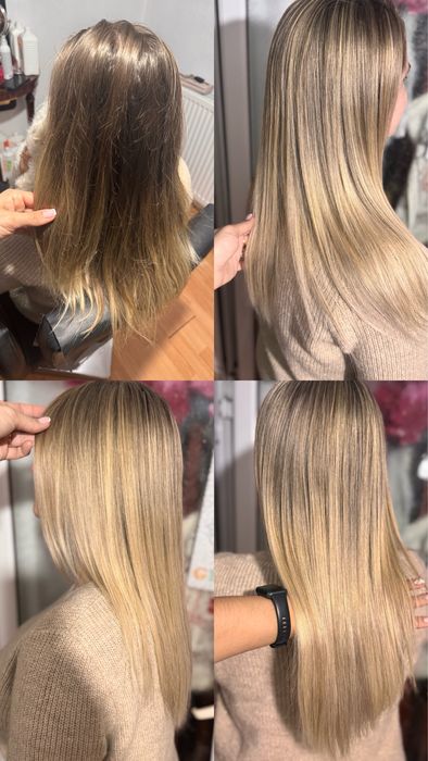 Balayage, suvite, vopsit, tuns, Coafat la Domiciliu