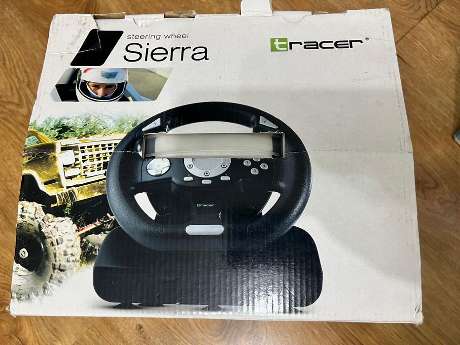 Volan și pedale Tracer Sierra pentru PC