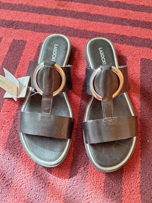 Нови дамски чехли, естествена кожа