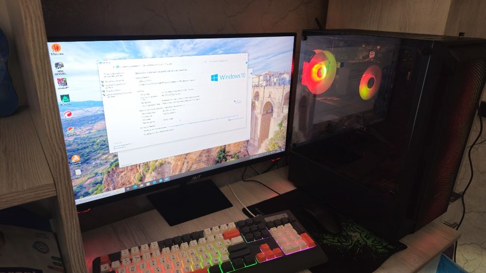 RTX 3070 / i5-12400F / DDR5/игровой ПК с 165Hz монит