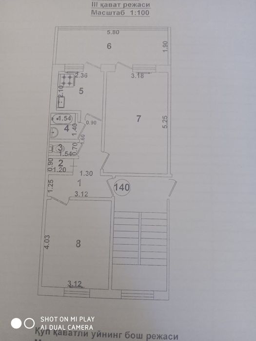 Uy sotiladi Katta qani masjidi roparasdagi Dom