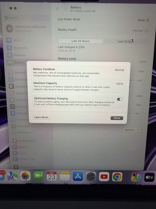 MacBook Air  M3 512 gb.