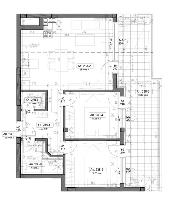 Продава се Тристаен апартамент в Варна, Възраждане 1 - 116 кв.м за 896 €/кв.м - Снимка #6